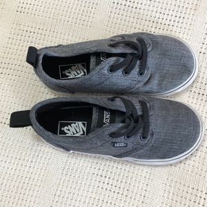Kids size 9 gray shoes